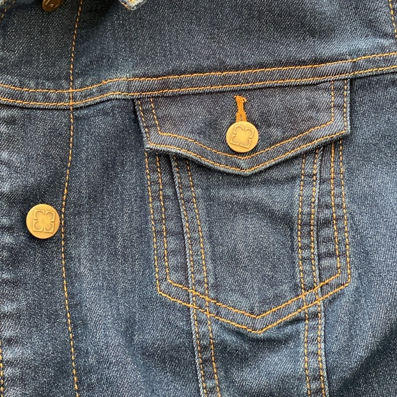 LIZ CLAIBORNE denim jean jacket - Picture 5 of 8